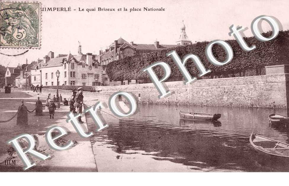 LE QUAI BRIZEUX ET LA PLACE NATIONALE