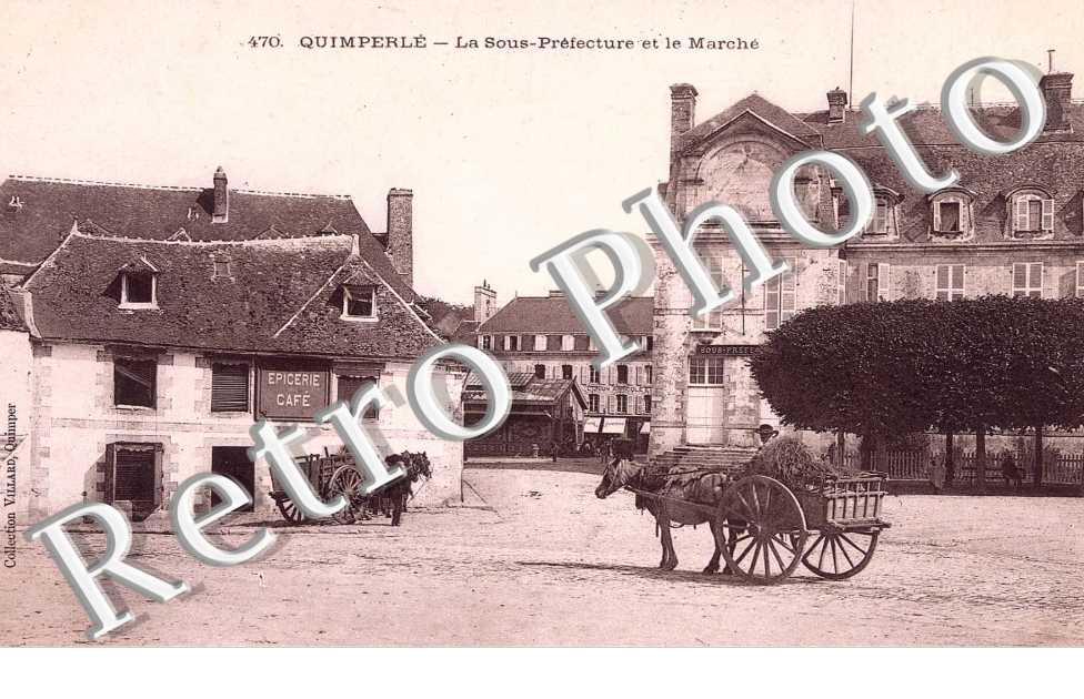 la sous prefecture et le marche