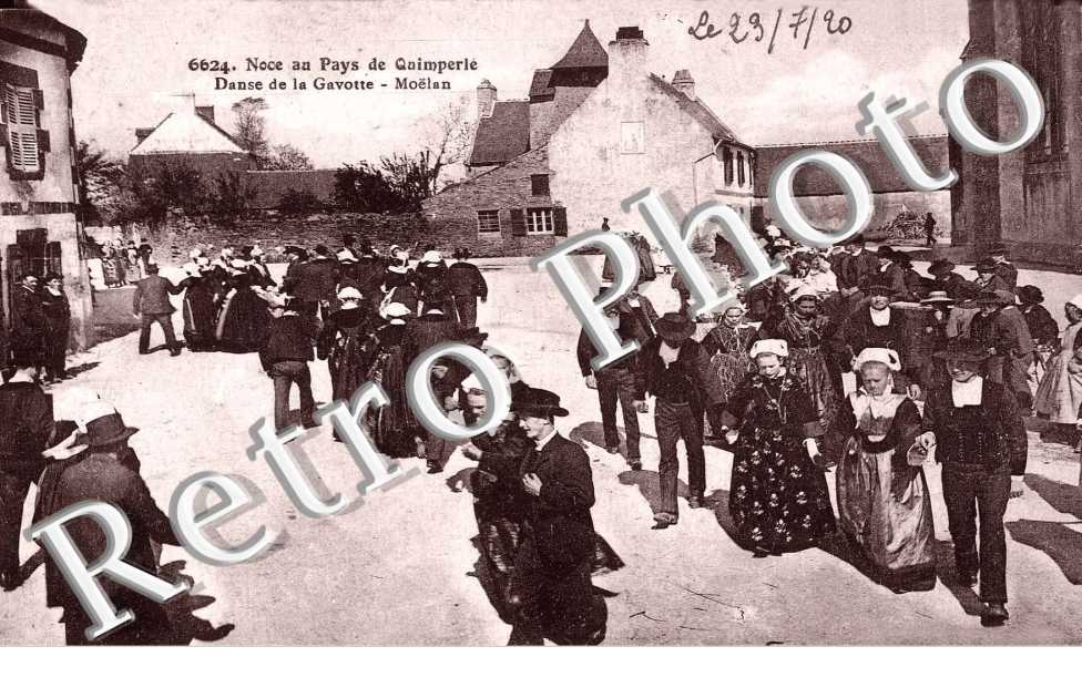 noce au pays de quimperle, danse de la gavotte, Moëlan