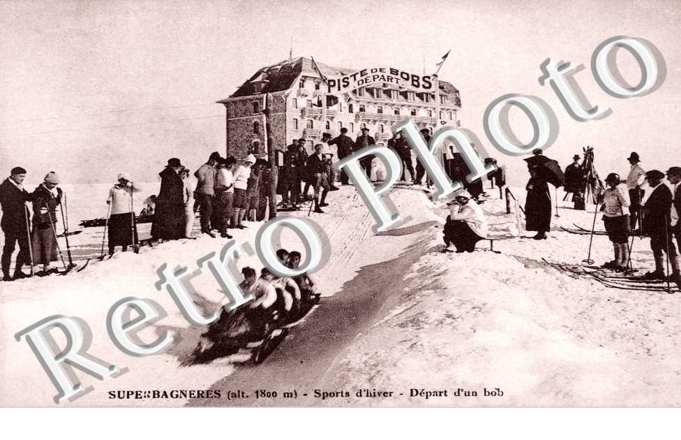 Sports d'Hiver - Départ d'un Bob
