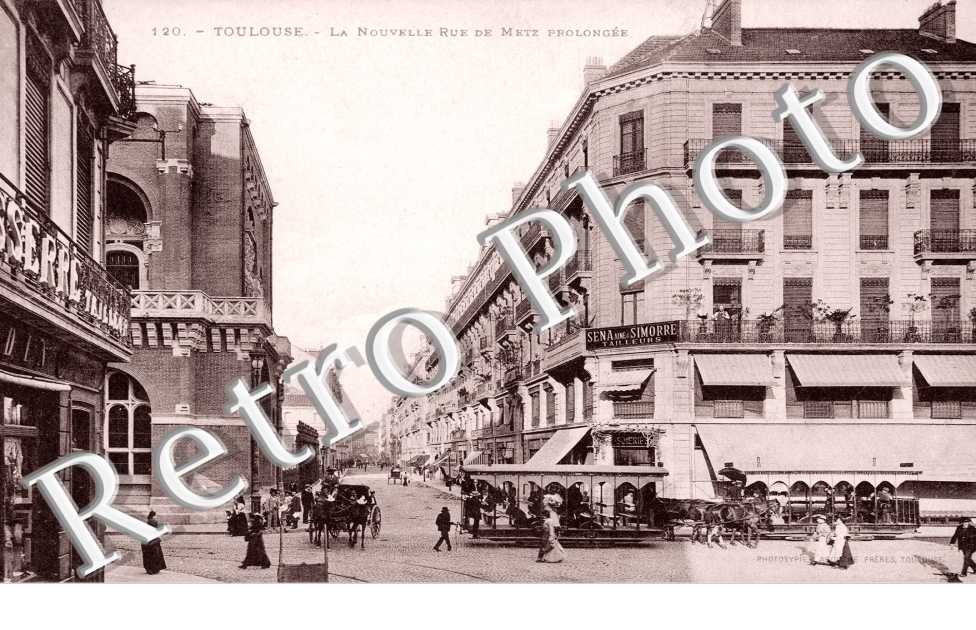 LA NOUVELLE RUE DE METZ PROLONGEE