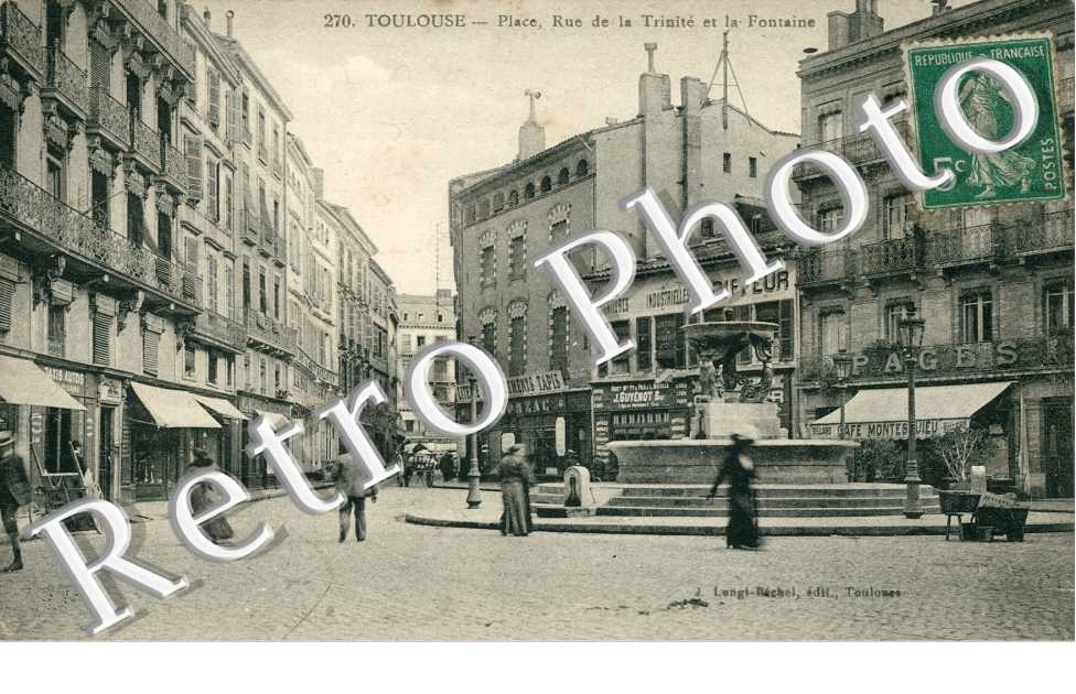 PLACE, RUE DE LA TRINITE ET LA FONTAINE