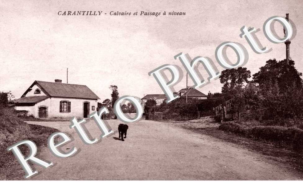 le calvaire et passage a niveau