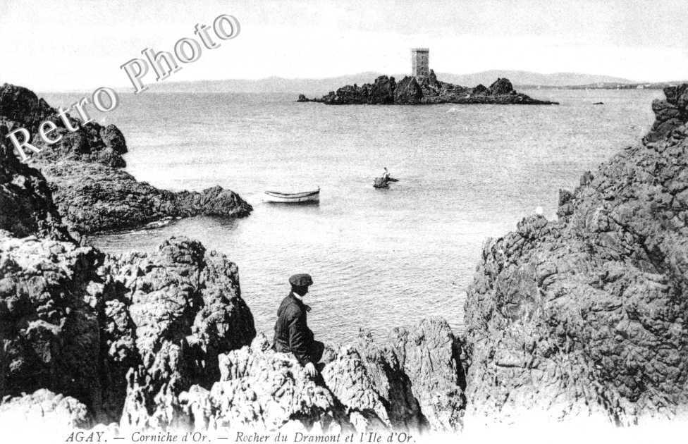 Rocher du Dramont et l'Ile d'Or