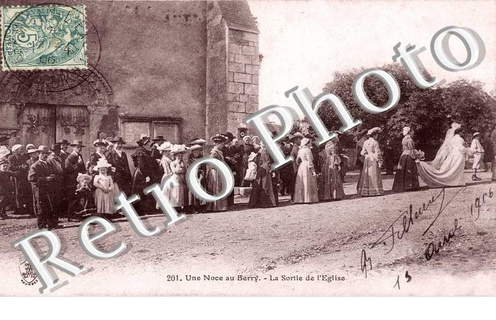 la Sortie de l'eglise
