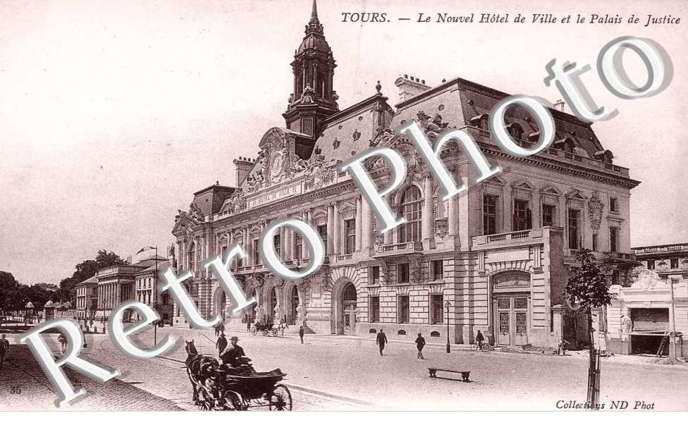 Le Nouvel Hôtel de Ville et le Palais de Justice