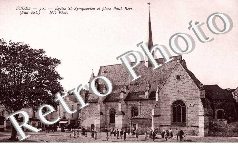 Eglise Saint Symphorien et place Paul Bert