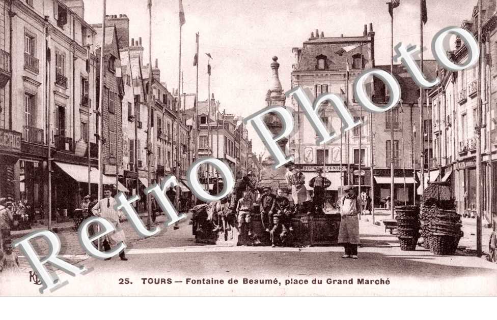 fontaine de Beaume, place du Grand Marche