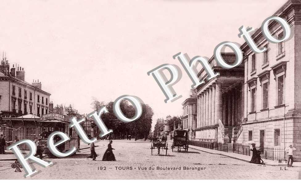 Vue du boulevard Beranger
