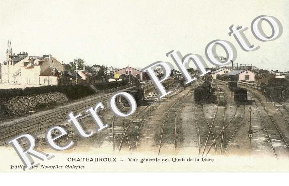 vue generale des Quais de la gare