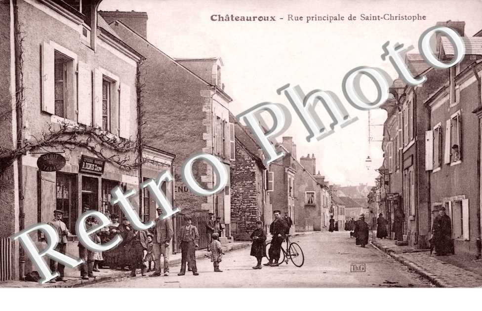 rue principale de St Cristophe