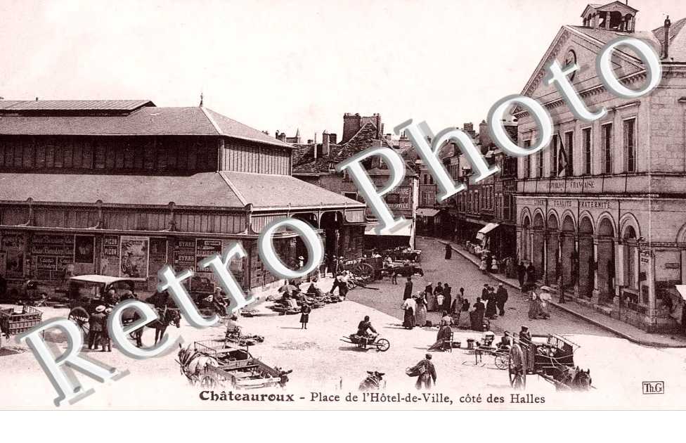 PLACE DE L'HOTEL DE VILLE - COTE DES HALLES