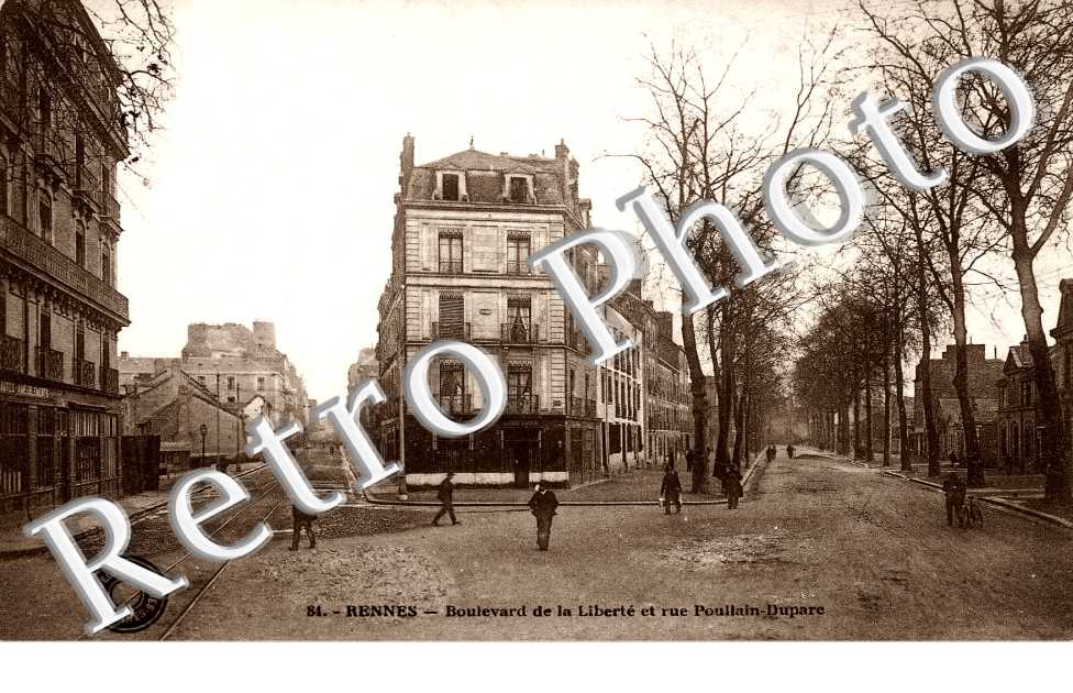 BOULEVARD DE LA LIBERTE ET RUE POULHAIN DUPARC