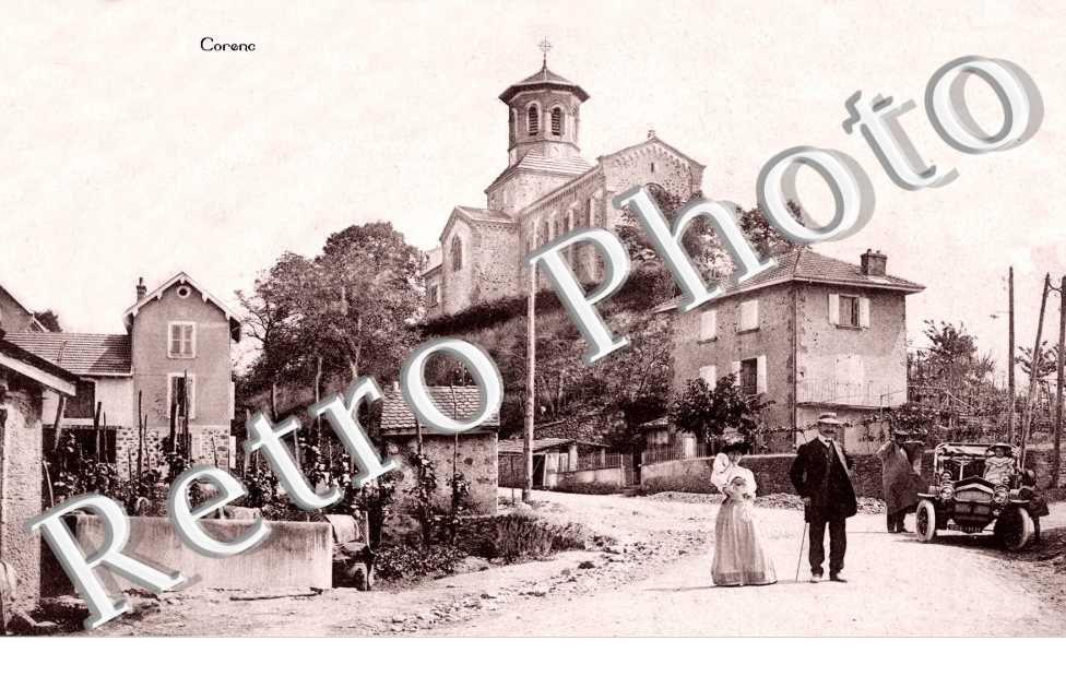 Une rue et eglise