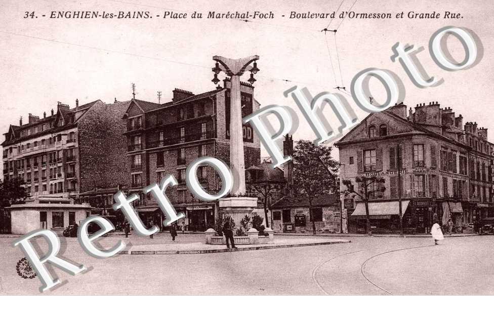 Place du Mal Foch - Bd d'Ormesson et Grande Rue