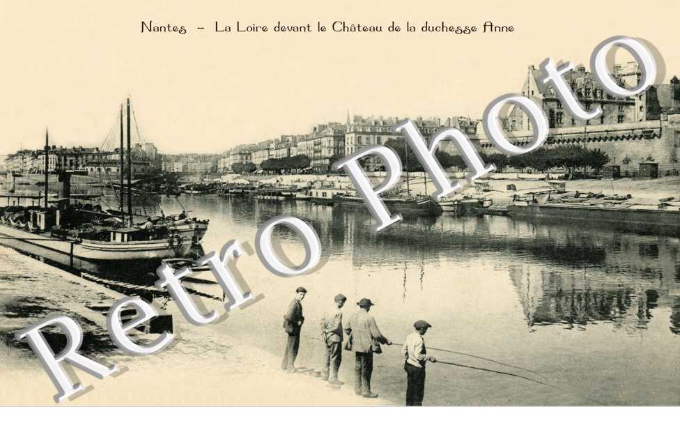 LA LOIRE DEVANT LE CHATEAU DE LA DUCHESSE ANNE