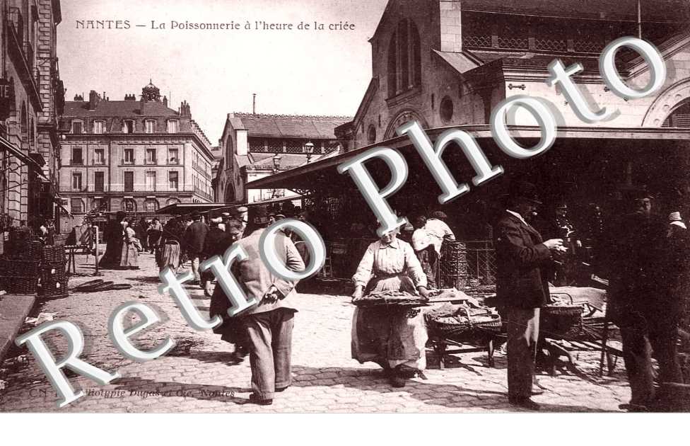 LA POISSONNERIE a L'HEURE DE LA CRIEE