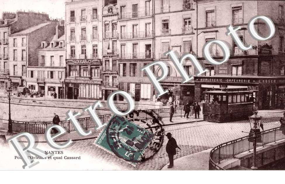 PONT D'ORLEANS ET RUE CASSARD - .