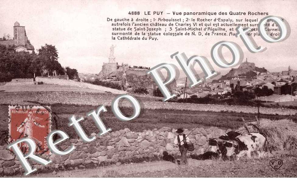 vue panoramique des Quatre Rochers