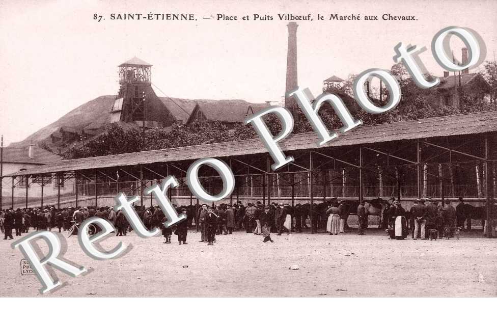 place et puits vilboeuf, le marche aux chevaux
