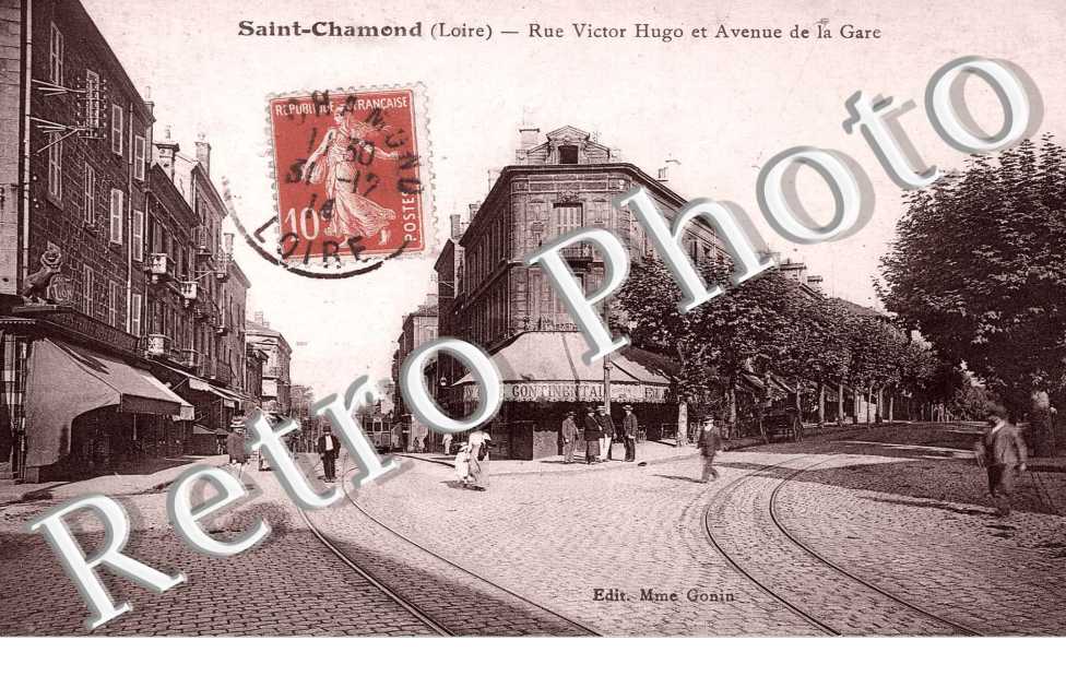 rue Victor Hugo et avenue de la Gare