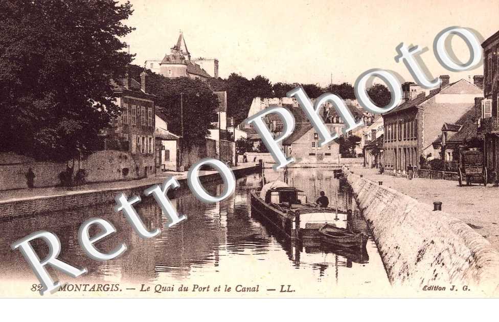 LE QUAI DU PORT ET LE CANAL