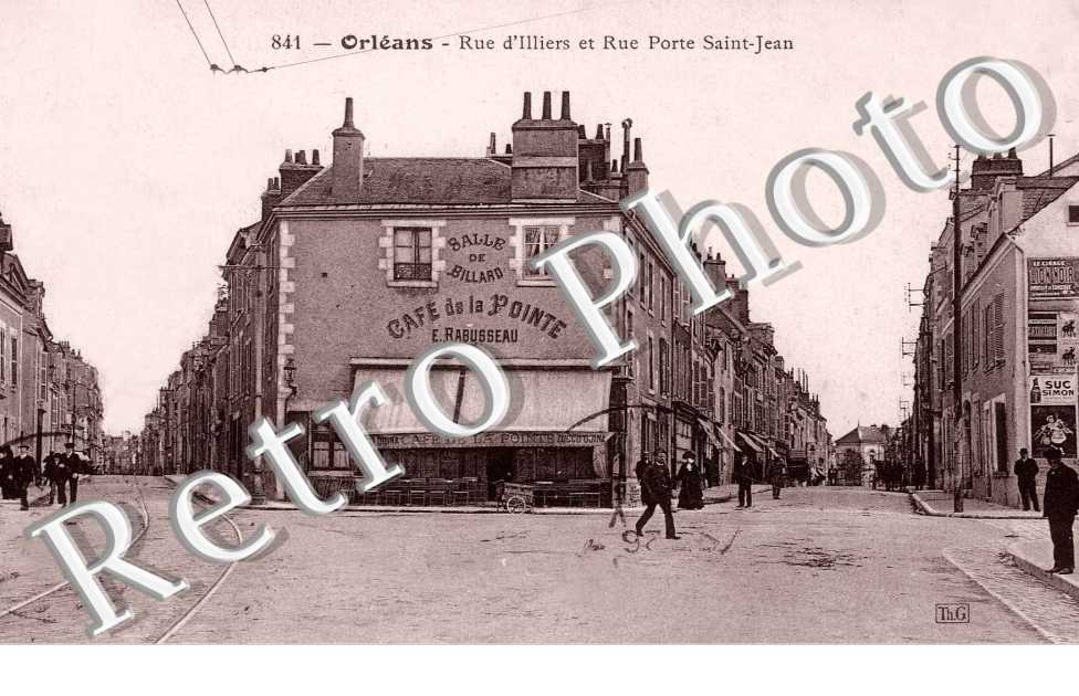 Rue d'Illiers et rue Porte Saint Jean