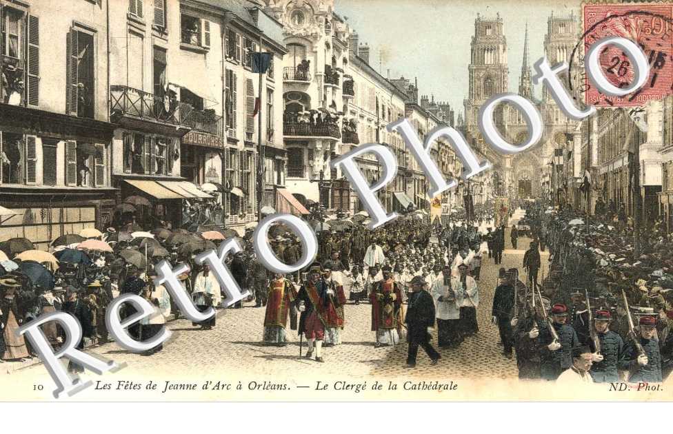 les fëtes de Jeanne d'Arc - Le Clergé de la Cathédrale