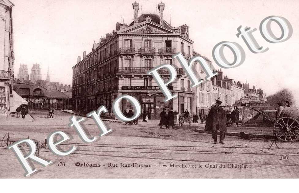 Rue Jean Hupeau - Les Marchés et le Quai du Châtelet