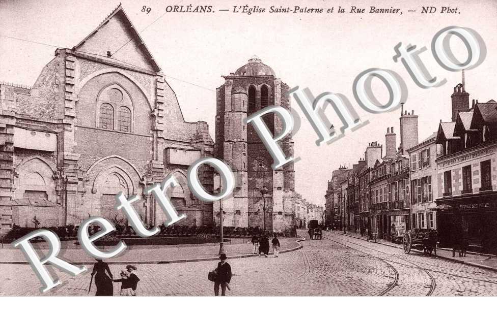 l'Eglise saint paterne et la rue Bannier