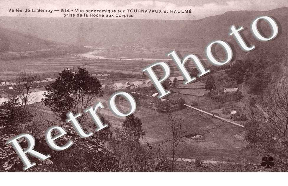 vue panoramique sur Tournavaux et Haulme
