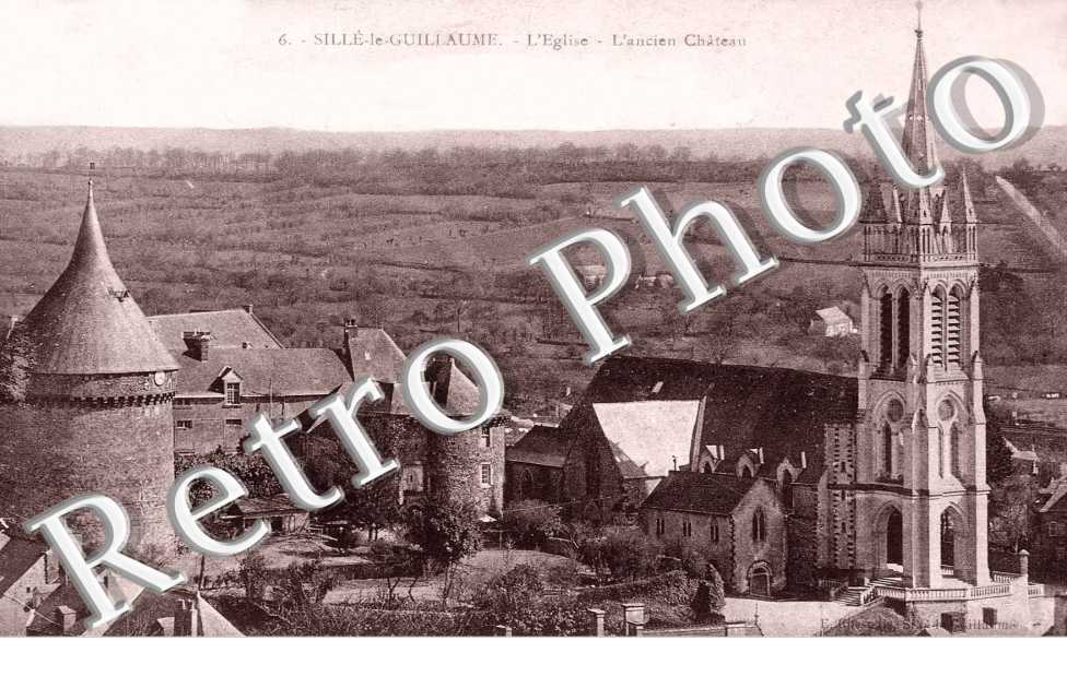 L'eglise - l'ancien chateau