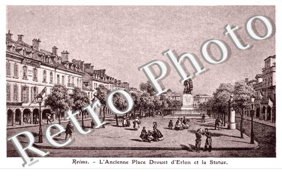 L'ANCIENNE PLACE DROUET D'ERLON (DESSIN)