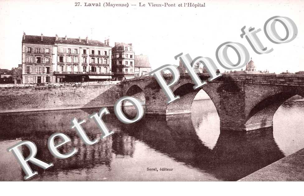 LE VIEUX PONT ET L'HOPITAL