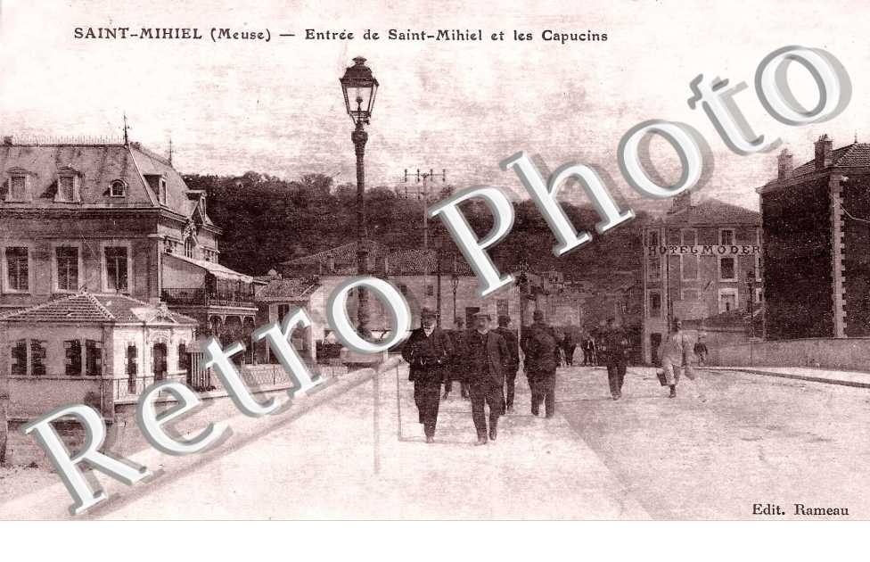 Entree de St-Mihiel et les Capucins