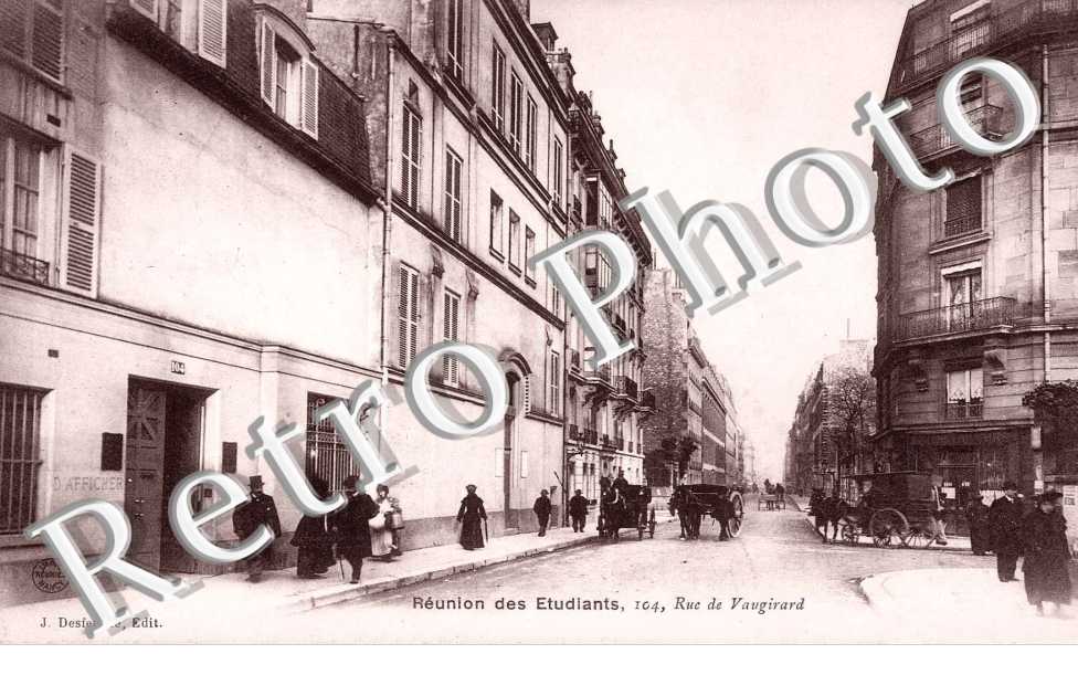 Reunion des Etudiants 104 rue de Vaugirard