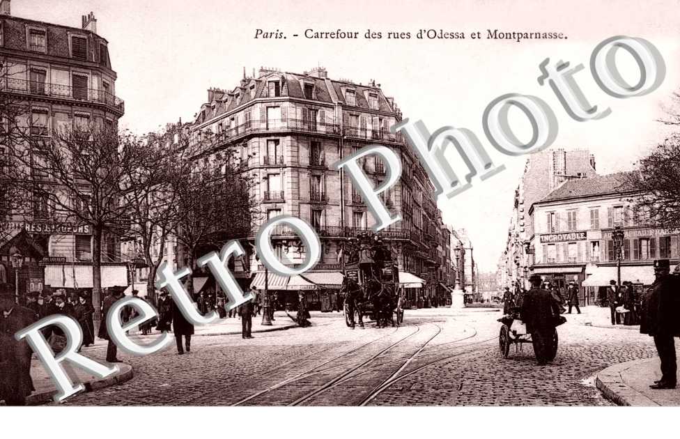CARREFOUR DES RUES D'ODESSA ET MONTPARNASSE