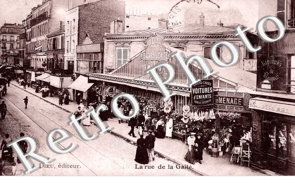 LA RUE DE LA GAITE