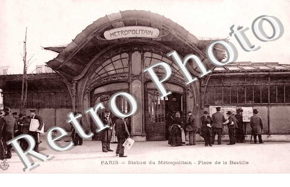 Station du Metropolitain, Place de la Bastille