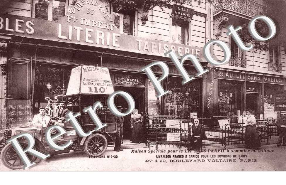 Literie-Tapisserie - 27 à 29 Boulevard Voltaire