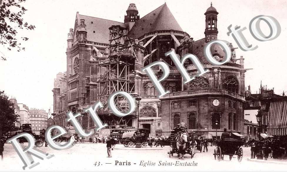 EGLISE SAINT EUSTACHE - impasse Saint-Eustache