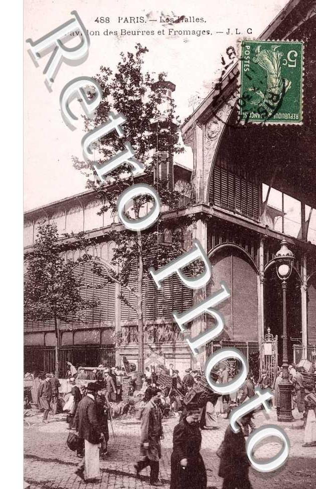 Les halles Pavillon des beurres et fromages
