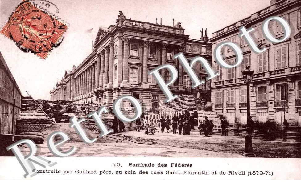 rue SAINT FLORENTIN ET RUE DE RIVOLI
