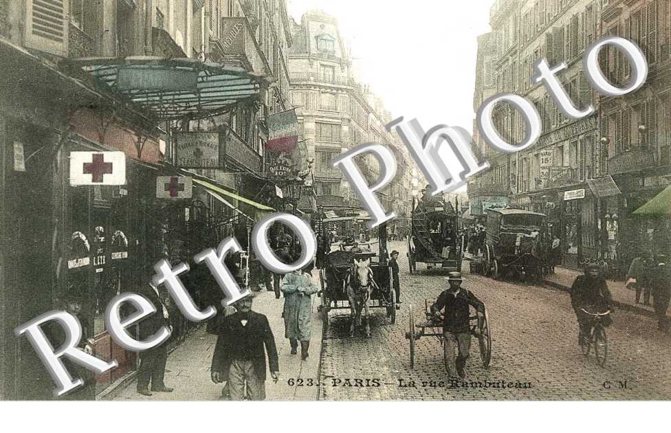 la rue RAMBUTEAU