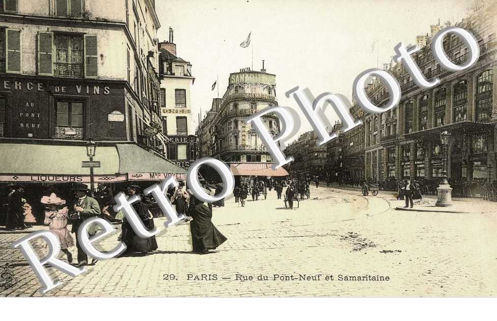 RUE DU PONT NEUF ET SAMARITAINE