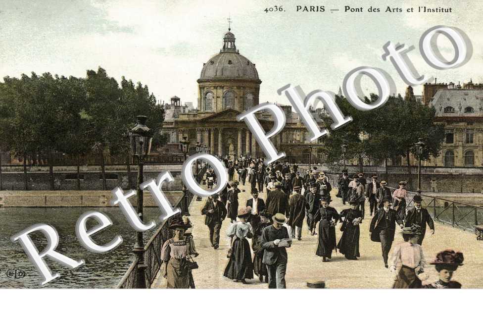 PONT DES ARTS ET L'INSTITUT
