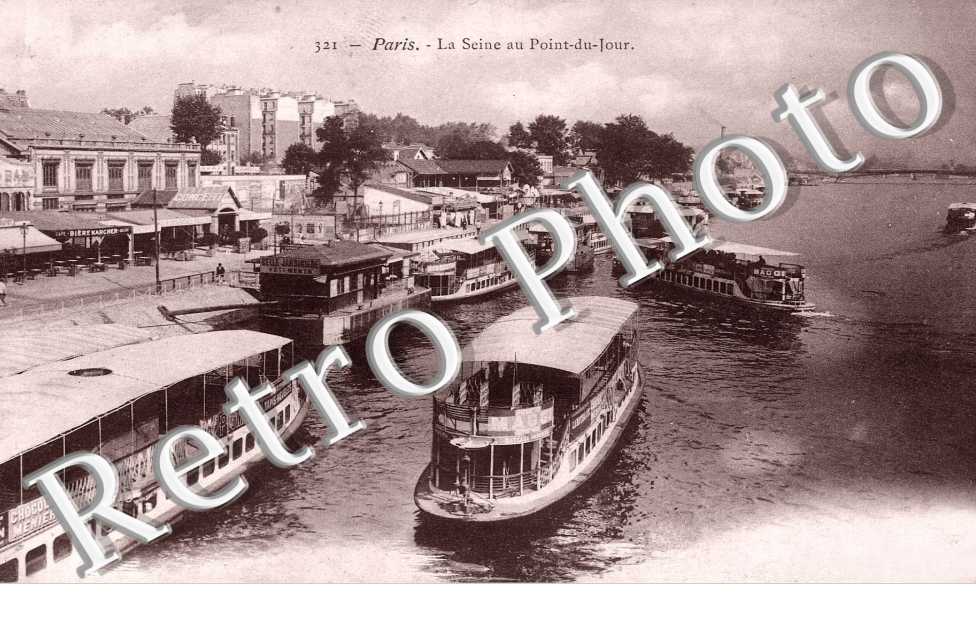 LA SEINE AU POINT DU JOUR