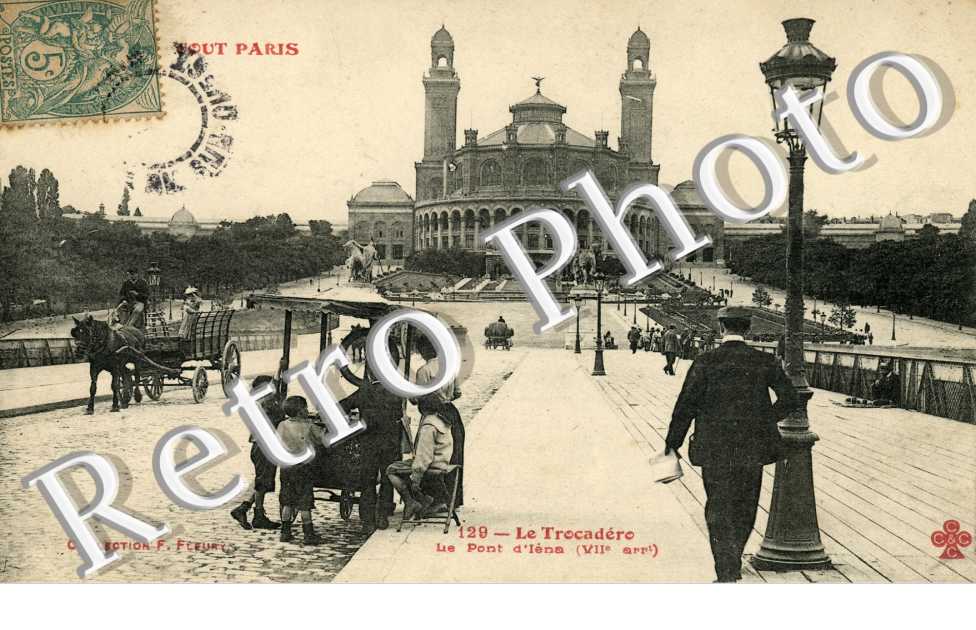 Le Trocadero, le Pont d'Iena