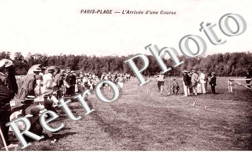 L'arrivee d'une course
