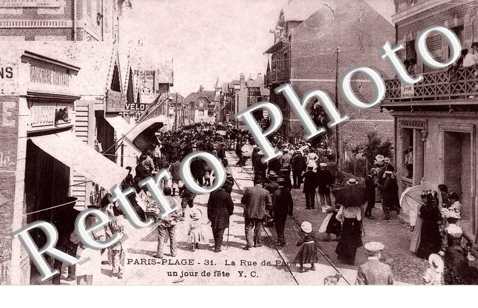 PARIS-PLAGE  RUE DE PARIS